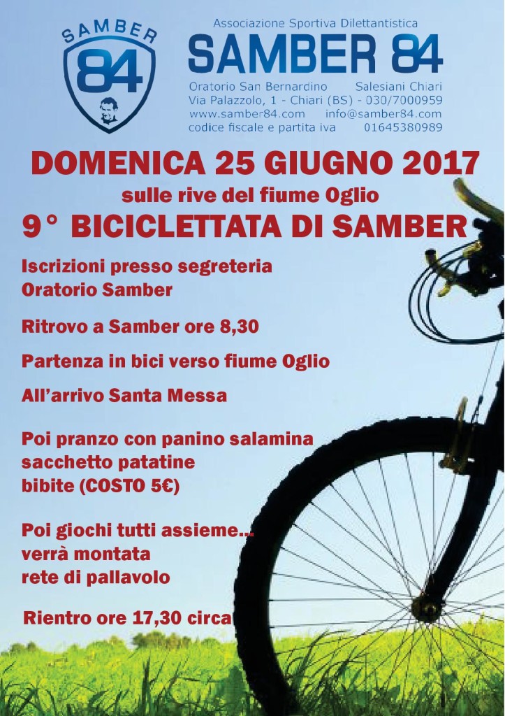 BICICLETTATA 2017