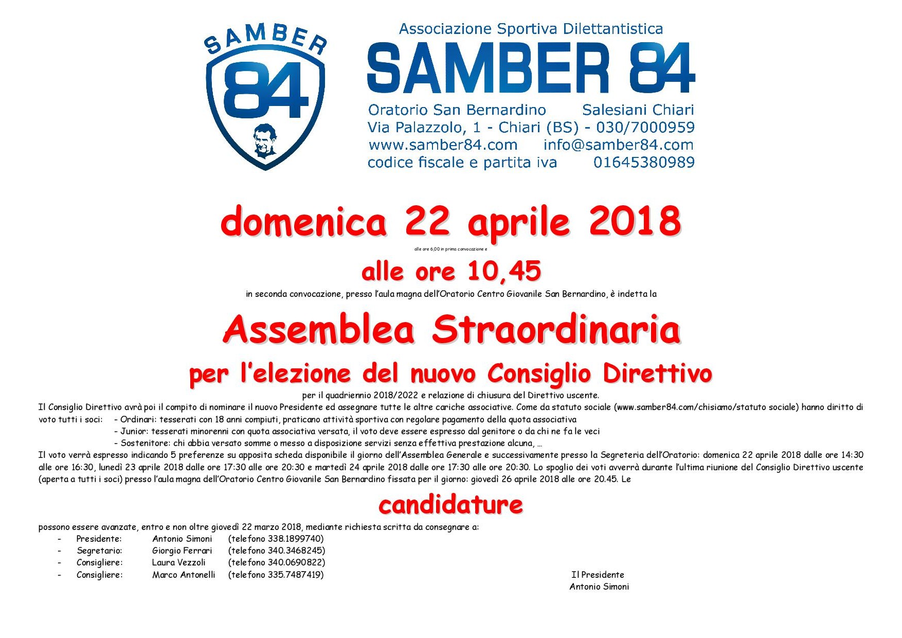 Assemblea Generale OR