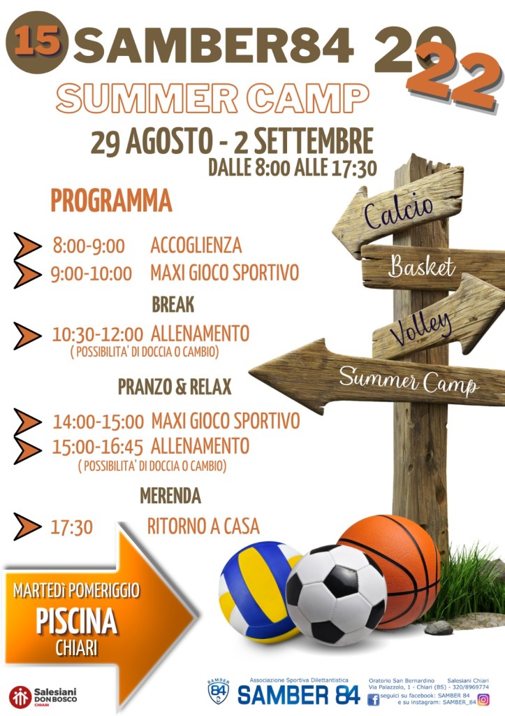 Programma Camp 2022